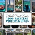 Luxury Travel Reel with MRR, Travel Videos Reels travel reels videos, MRR beach reels, Travel Reels, PLR mrr