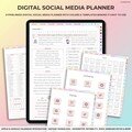 Content Planner, Digital Social Media Planner, iPad GoodNotes, Instagram, TikTok, Youtube, Blogger, Marketing Plan, Undated, Small Business