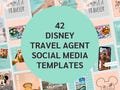 WDW Travel Agent Social Media Templates: Canva Instagram Posts (Digital Download)