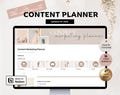 Ultimate Content Marketing System, Social Media Planner, Notion Dashboard Content Calendar, podcast, Notion Content Marketing Planner