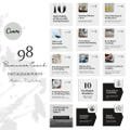 98 Business Coach Social Media Templates | Editable Canva Instagram Templates | Coaching Content Kit | Marketing Graphics for Coaches