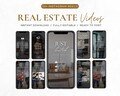 55 Real Estate Video Reel  Canva Video Reels | Real Estate Social Media | Real Estate Marketing | Instagram Canva Template | Templates