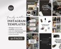 Instagram Templates Trendy Aesthetic Social Media Templates Luxury Portrait Templates for Social Media Managers Coaches Entrepreneurs SMM