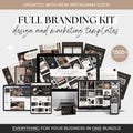 1000 Branding Package Templates DIY Branding Kit Social Media Branding Bundle Small Business Bundle Marketing templates Social media manager