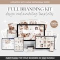 Full Branding Package DIY Branding Kit Social Media Branding Template Marketing Bundle Instagram Bundle Business Brand Template Canva