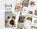 Food Instagram Posts| Healthy Eating Recipe Branding| Dietician Instagram Template| Foodie Blogger Canva Template| Social Media Marketing