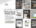 Bookstagram Canva Templates Neutral Editable Bookish Templates Viral Book Review Instagram Posts Bookish IG Post Booksta Author Social Media
