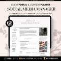 Notion Client Portal Template | Social Media Planner - Digital Download