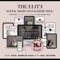 Social Media Manager Kit, Canva Templates, Client Onboarding Digital Download