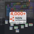 4000+ n8n Automation Templates Mega Bundle | AI & Social Media Workflows | Content Creation, Marketing, Business Automation Toolkit.