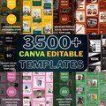 3500+ Canva Editable Social Media Templates Mega Bundle for ? Instagram, Facebook, Pinterest & Business Marketing Designs and More