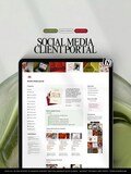 Notion Social Media Client Portal Template, Client Onboarding, Content Strategy