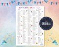 2026 National Days Calendar Printable: Fun Holiday Planner (A4 & Letter PDF)
