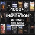 1000+ Inspirational Motivational Reels Bundle PLR MRR TikTok Instagram Reels YouTube Shorts Success Mindset Video Content Resell Rights
